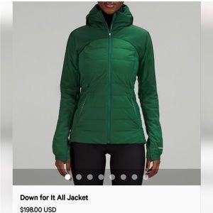 Lululemon Down For It All Jacket